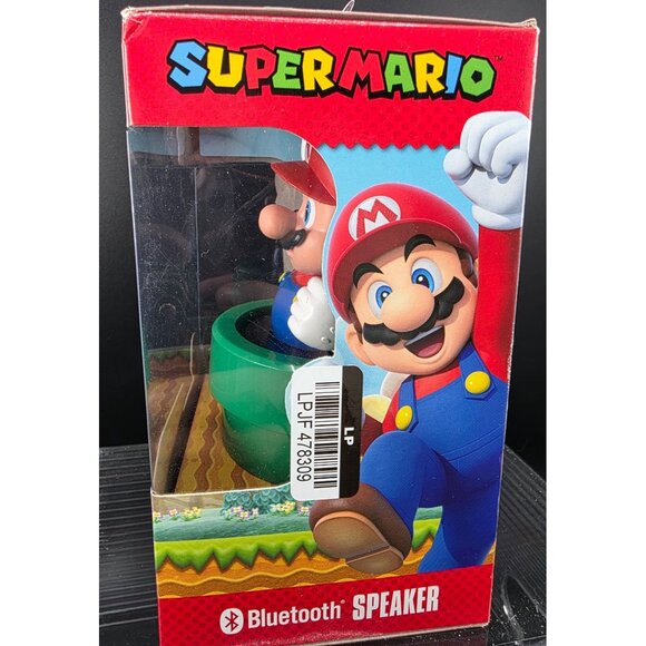 Nintendo Super Mario Bluetooth Speaker Portable Wireless Audio - Picture 4 of 7